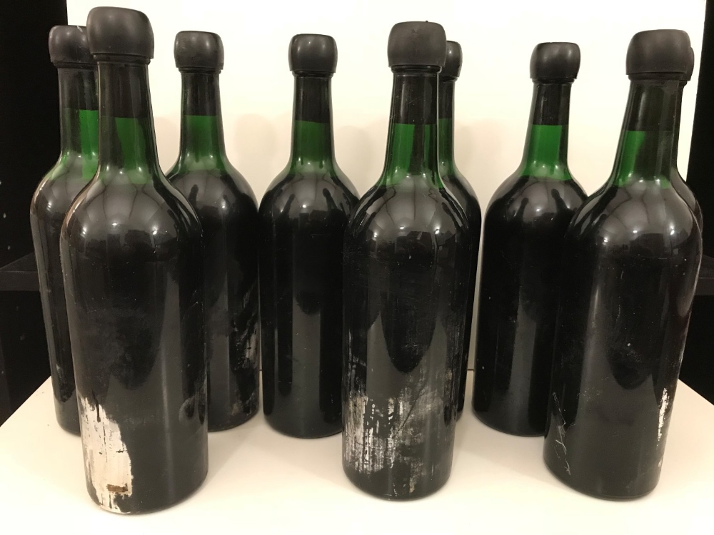 Warre's vintage port 1966, 9 bottles, some slight signs of seepage (9)