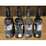 Cockburn's vintage port 1947, 4 bottles (damaged labels, levels in neck) (4)
