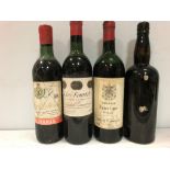 Chateau Pontet Canet, Pauilac 1958, one bottle (level below mid shoulder); Chateau Clos Fourtet,