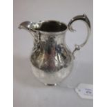 A Victorian silver milk jug, London 1839, 6.5oz
