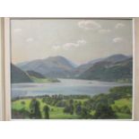 James Walker Tucker, ARCA, ARWA, PRSA (British, 1898-1972) Lakeland Number 1 oil on canvas 59 x 49cm