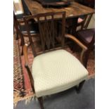 A set of ten mahogany dining chairs to include four carvers (10)