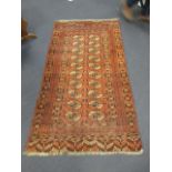 A Bokhara rug, 200 x 110cm