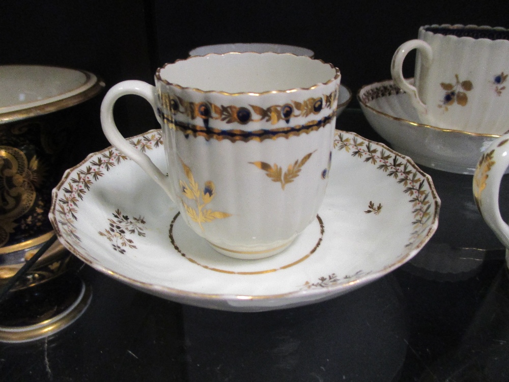 Worcester and other 18th century tea wares - Image 2 of 2