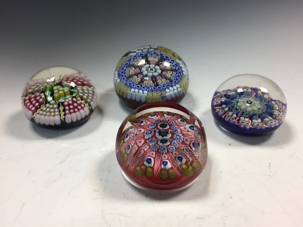 A collection of ten Perthshire and other Scottish spoke design paperweights, of varying colours, - Image 5 of 7