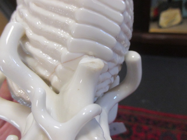 A Belleek Conch shell vase, - Image 5 of 5