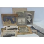 Ten mainly large format photographs on board including H.M. Submarines H31 and H33.