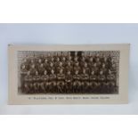 An original black and white photograph mounted on card of "A" Platoon, No. 6 Company, 5th Battalion,