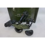 A cased set of (Night Vision) 1970s Receiving Set, Infra-Red Binoculars No.1 Mk.1 in case (no