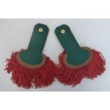 A pair of French Foreign Legion shoulder boards.