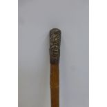 The Royal Dublin Fusiliers swagger stick.