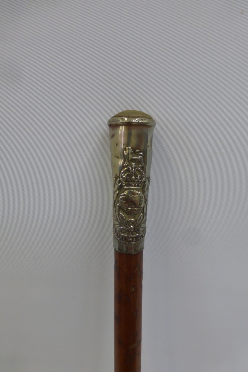A Royal Marines swagger stick.