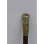 The 62nd (The Wiltshire) Regiment of Foot swagger stick.