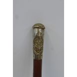 A Royal Fusiliers swagger stick.