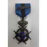 A Belgian Order of Leopold Medal.