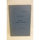 A 1955 R.A.F. Aircrew Flying Log Book named to J.B. Mercer (no missions).