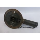 A 1953 dated military range finder, made by Barr & Stroud and marked: OS 765 GA. TEL CHECK BEAR &