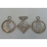 Three Victorian Army Temperance Association Medals.