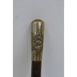 An East Yorkshire XV swagger stick.