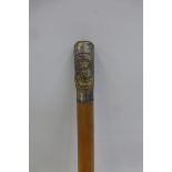 A Somerset Light Infantry swagger stick.