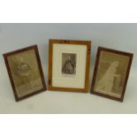 A signed photograph of Princess Louise, also signed wedding photographs of Prince Arthur and