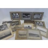 A quantity of military photographs, mainly mounted on board (average size approximately 11 7/8 x 9