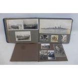 Two albums of approximately 170 WWII and early 1950s military photographs.