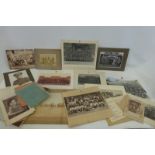 A quantity of military photographs, mainly mounted on card (average size approximately 12 1/2 x 10