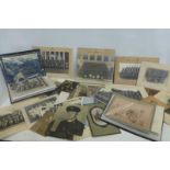 A quantity of military photographs (average size approximately 13 3/8 x 10 1/4") most of which are