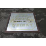 A Chivas Regal Blended Scotch Whisky pub advertising mirror, 48 1/2 x 42 1/4".