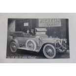 A Napier 30HP six-cylinder motor car advertising postcard, sent to prospective customers by the