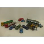 DINKY TOYS - a collection of playworn models including Supertoys, Foden 2nd cab chain lorry, Leyland