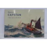 A Capstan pictorial showcard depicitng a fishing boat on the sea, in very good condition.