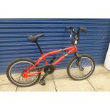 A Redline Monster nearly new BMX bicycle with Promax brakes.