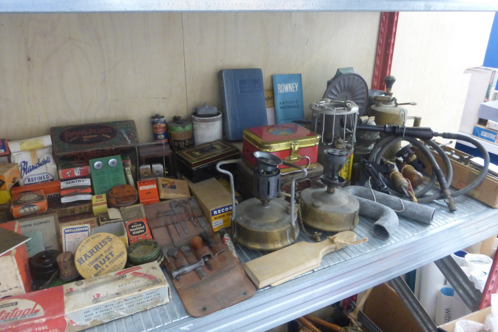 A large quantity of packaging and equipment relating to an early ironmongers. - Image 3 of 3