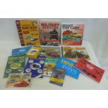 A selection of volumes relating to die-cast model collecting and vehicles etc.; also a Britains