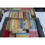 Two boxes of Enid Blyton childrens books.