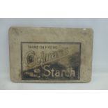A Colman's Starch stone printing block, 24 1/4 x 16 1/4".