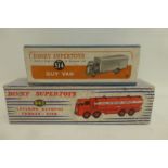 DINKY SUPERTOYS - an empty original striped box to suit a Leyland Octopus Tanker - Esso, no. 943,