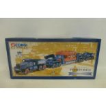 A boxed Corgi Classics Pickfords Commemorative Set, no. 55201, "Diamond T. Ballast (x2) with 24