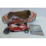 A boxed Sige Ultra Sounds radio controlled Ferrari Grand Prix racing car (with instructions).
