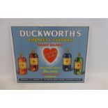 A Duckworth's Essences & Colours pictorial showcard, 17 3/4 x 14 1/2".