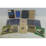 An assortment of mostly 1940s railway pocket timetables including London Suburban 1948-49; also a