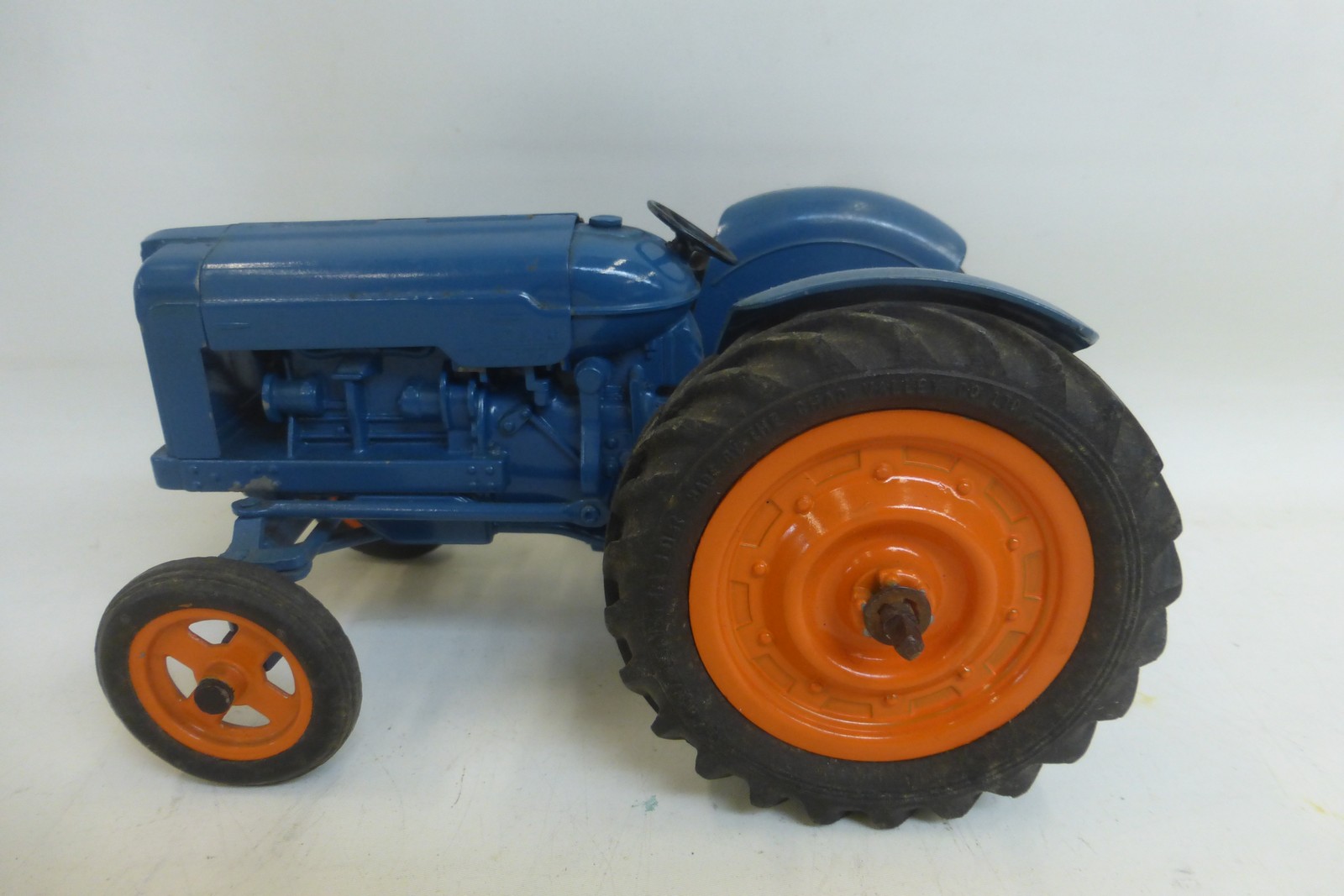 A Chad Valley Fordson tractor in mid blue. - Image 2 of 2