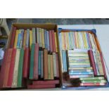 Two boxes of Enid Blyton childrens books, including Holiday books, early paperbacks etc.