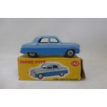 DINKY TOYS - Ford Zephyr Saloon, no. 162, excellent condition; yellow box very good with correct