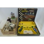 A boxed Scalextric partial set, Competition Car Series and a small selection of boxed Scalextric