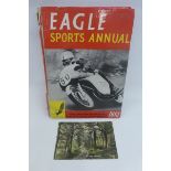 A 1961 Eagle Annual containing four motoring signatures, Jim Clark, John Surtees, Graham Hill and