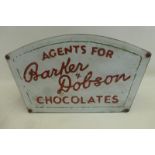 A Barker & Dobson Chocolates lightbox, 15" wide x 9" high x 5 1/2" deep.