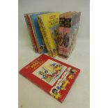 Nine Enid Blyton books including seven Noddy and 'The Boy Next Door' and 'Shadow the Sheepdog'